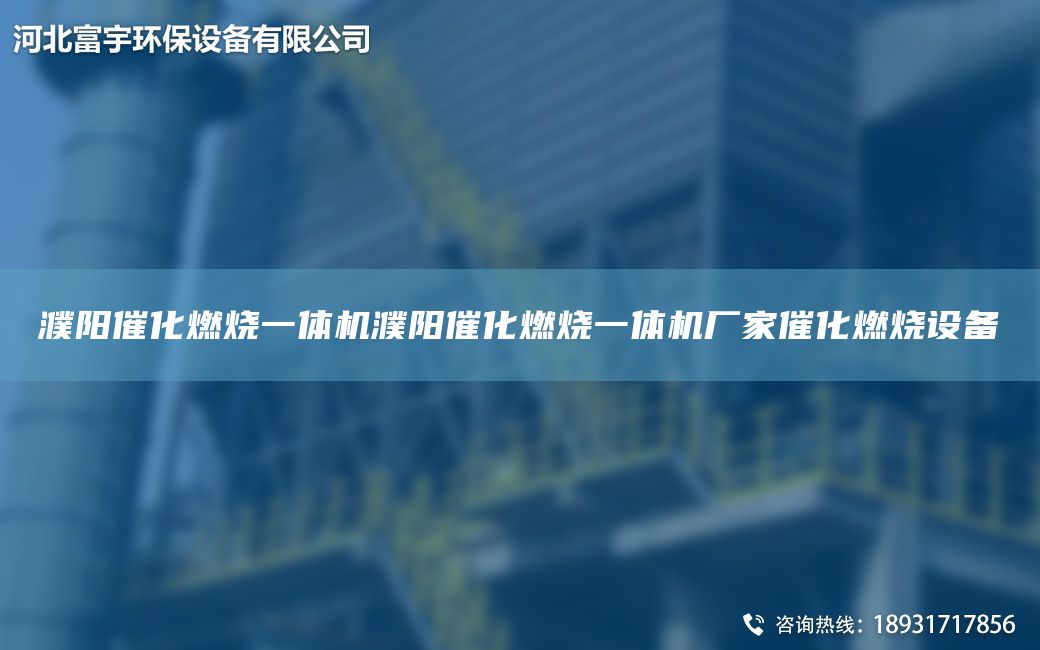 濮阳催化燃烧一体机濮阳催化燃烧一体机厂家催化燃烧设备