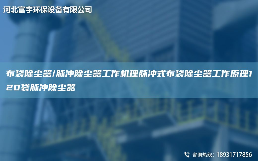 布袋除尘器/脉冲除尘器工作机理脉冲式布袋除尘器工作原理120袋脉冲除尘器