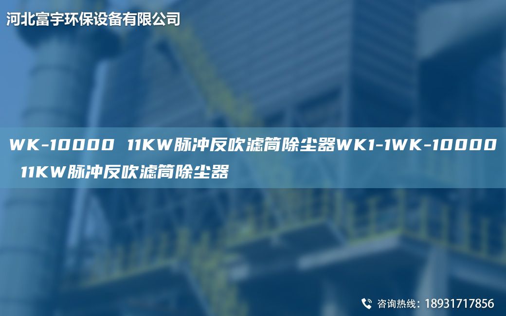 WK-10000 11KW脉冲反吹滤筒除尘器WK1-1WK-10000 11KW脉冲反吹滤筒除尘器
