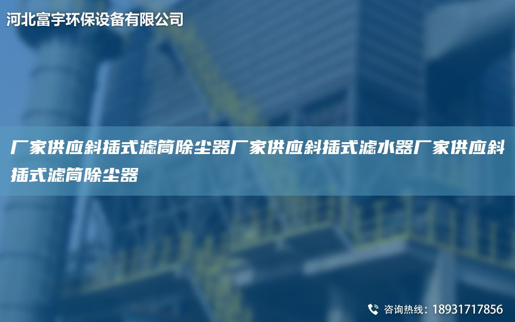 厂家供应斜插式滤筒除尘器厂家供应斜插式滤水器厂家供应斜插式滤筒除尘器