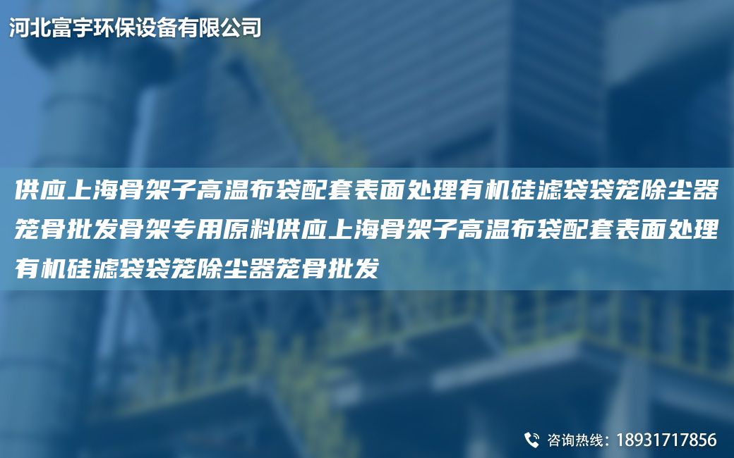 供应SH骨架子高温布袋配TA-O表面处理有机硅滤袋袋笼除尘器笼骨批发骨架专用原料供应SH骨架子高温布袋配TA-O表面处理有机硅滤袋袋笼除尘器笼骨批发