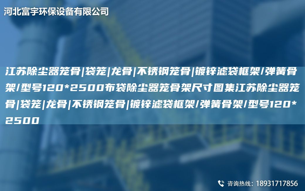 江苏除尘器笼骨|袋笼|龙骨|不锈钢笼骨|镀锌滤袋框架/弹簧骨架/型号120*2500布袋除尘器笼骨架尺寸图集江苏除尘器笼骨|袋笼|龙骨|不锈钢笼骨|镀锌滤袋框架/弹簧骨架/型号120*2500
