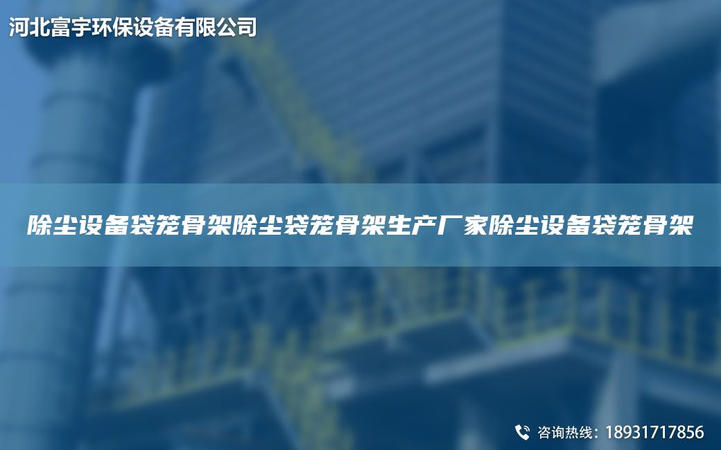 除尘设备袋笼骨架除尘袋笼骨架生产厂家除尘设备袋笼骨架