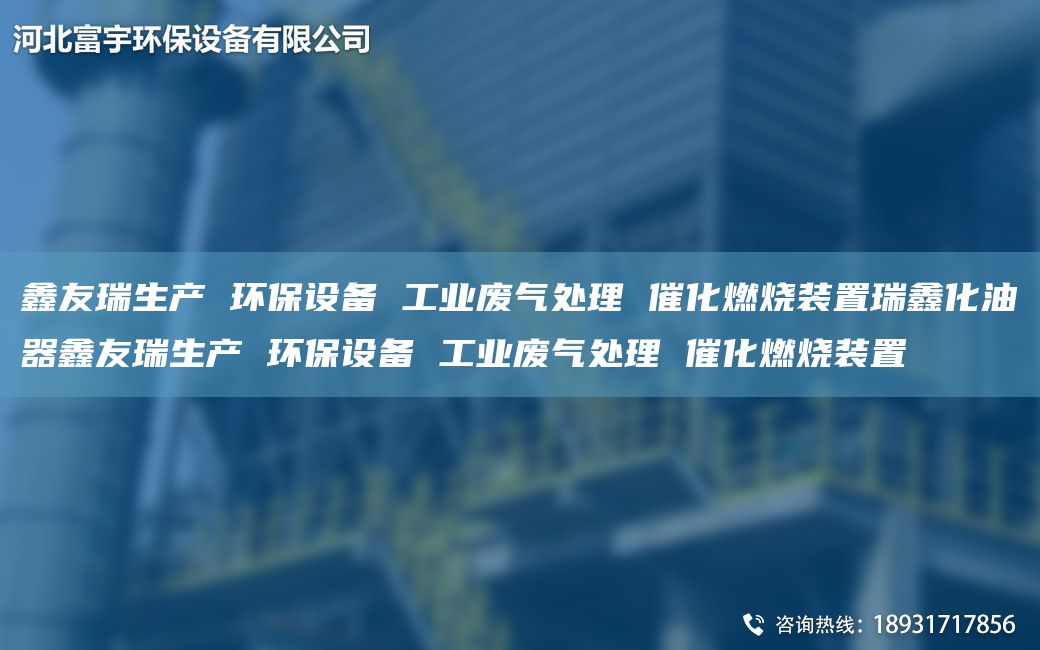 富宇生产 环保设备 工业废气处理 催化燃烧装置瑞鑫化油器富宇生产 环保设备 工业废气处理 催化燃烧装置