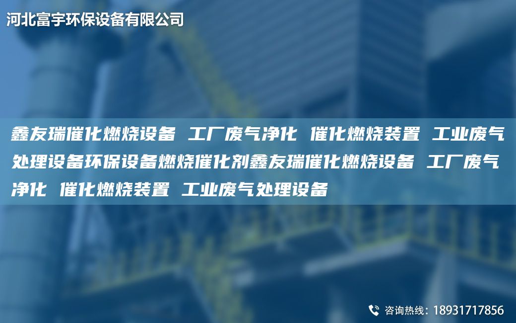 富宇催化燃烧设备 工厂废气净化 催化燃烧装置 工业废气处理设备环保设备燃烧催化剂富宇催化燃烧设备 工厂废气净化 催化燃烧装置 工业废气处理设备