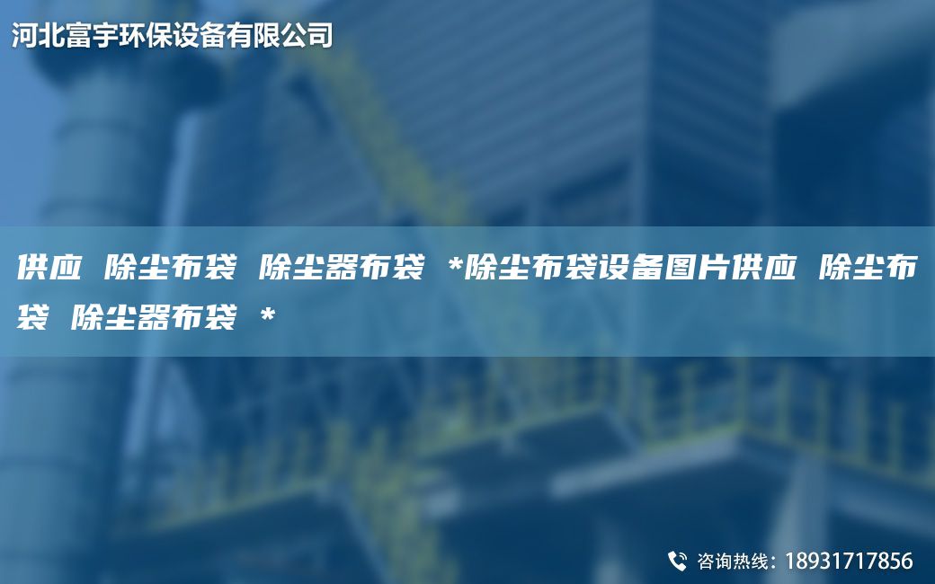 供应 除尘布袋 除尘器布袋 *除尘布袋设备图片供应 除尘布袋 除尘器布袋 *