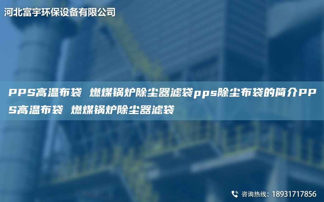 PPS高温布袋 燃煤锅炉除尘器滤袋pps除尘布袋的简介PPS高温布袋 燃煤锅炉除尘器滤袋