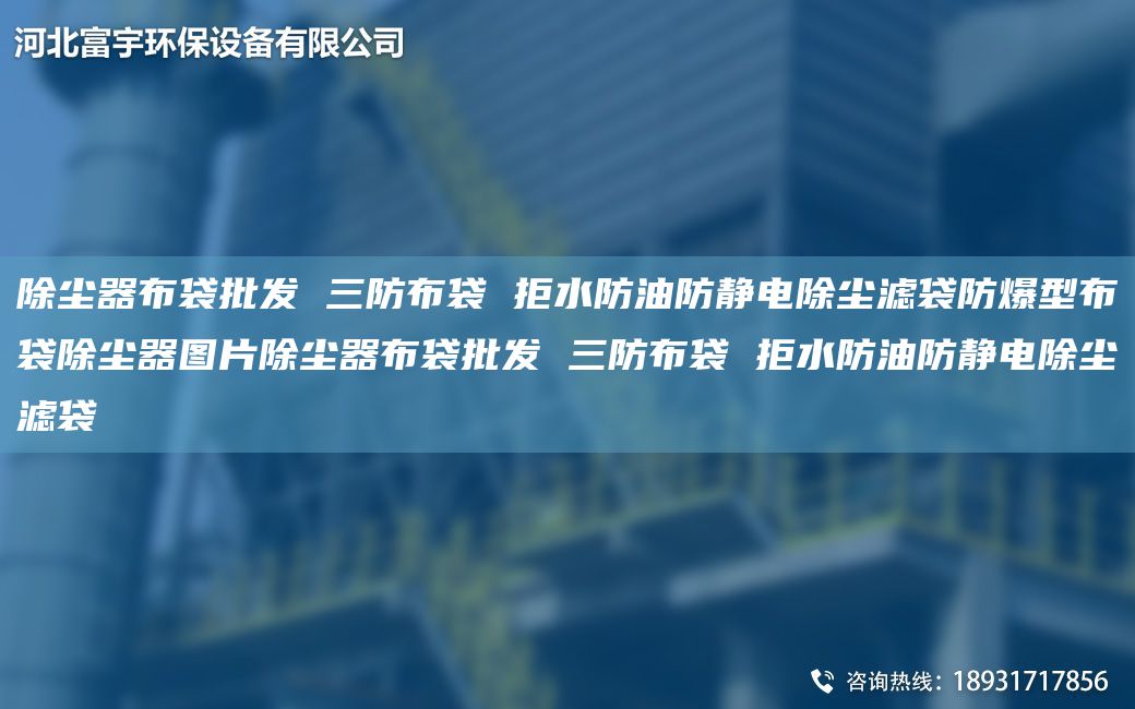 除尘器布袋批发 三防布袋 拒水防油防静电除尘滤袋防爆型布袋除尘器图片除尘器布袋批发 三防布袋 拒水防油防静电除尘滤袋