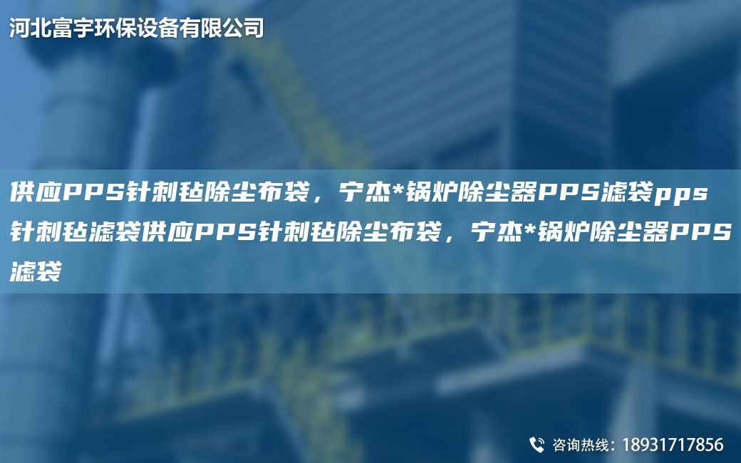 供应PPS针刺毡除尘布袋，宁杰*锅炉除尘器PPS滤袋pps针刺毡滤袋供应PPS针刺毡除尘布袋，宁杰*锅炉除尘器PPS滤袋