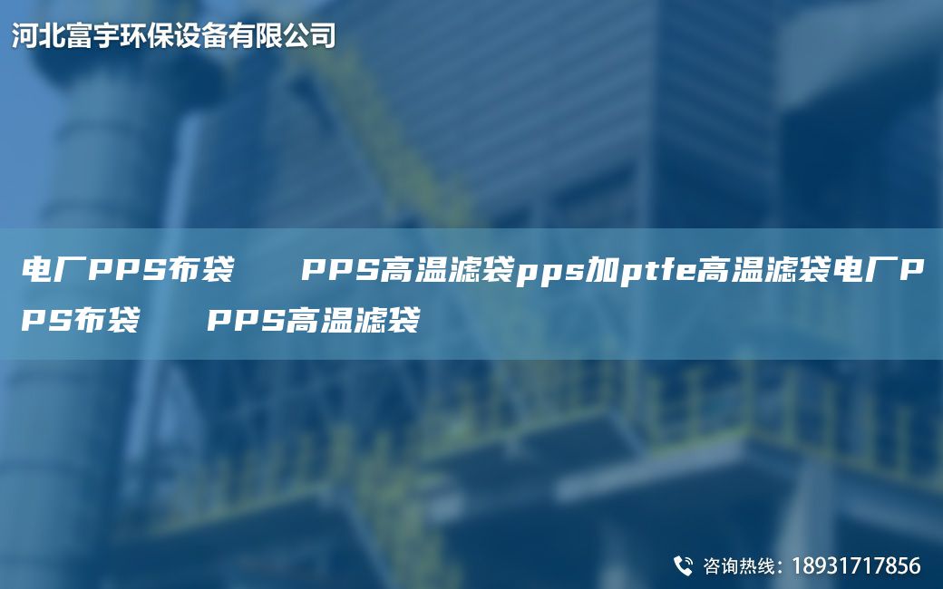 电厂PPS布袋   PPS高温滤袋pps加ptfe高温滤袋电厂PPS布袋   PPS高温滤袋