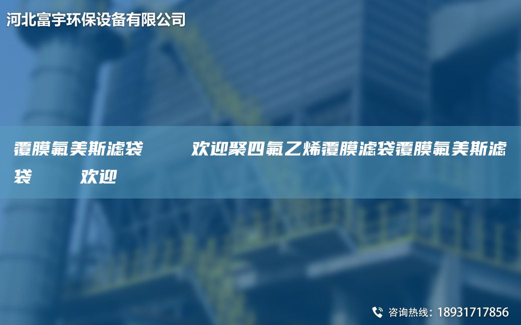 覆膜氟美斯滤袋    欢迎聚四氟乙烯覆膜滤袋覆膜氟美斯滤袋    欢迎