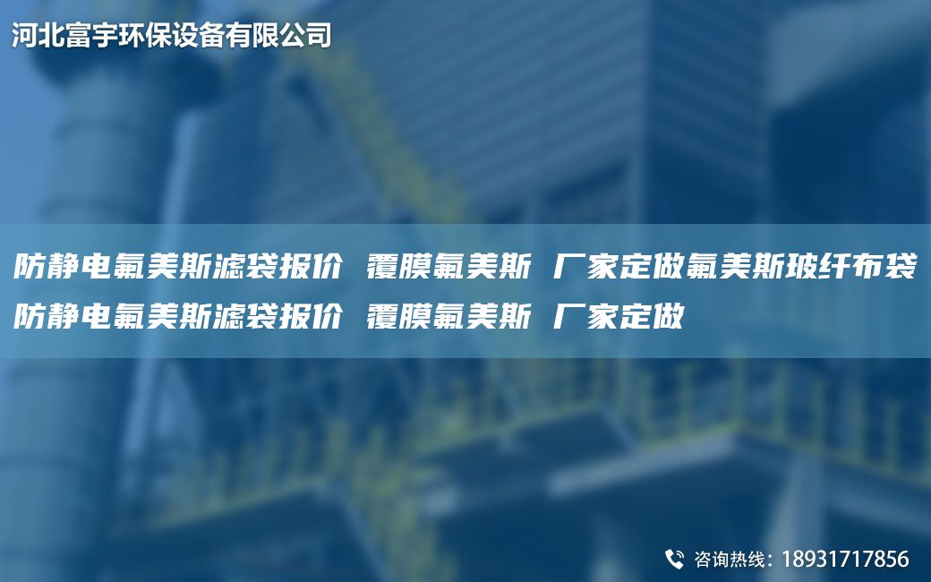防静电氟美斯滤袋报价 覆膜氟美斯 厂家定做氟美斯玻纤布袋防静电氟美斯滤袋报价 覆膜氟美斯 厂家定做