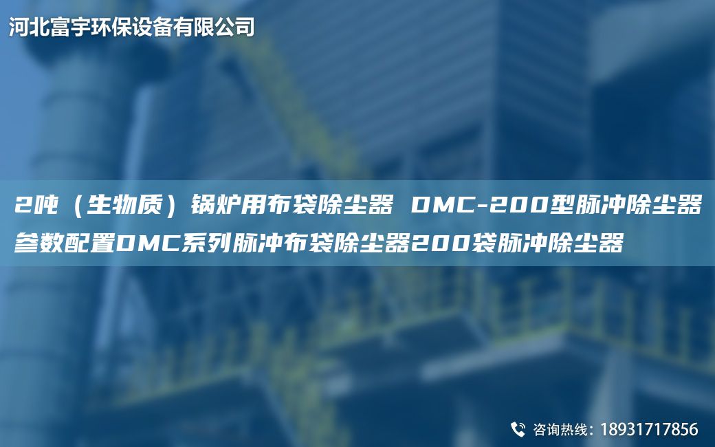 2吨（生物质）锅炉用布袋除尘器 DMC-200型脉冲除尘器参数配置DMC系列脉冲布袋除尘器200袋脉冲除尘器