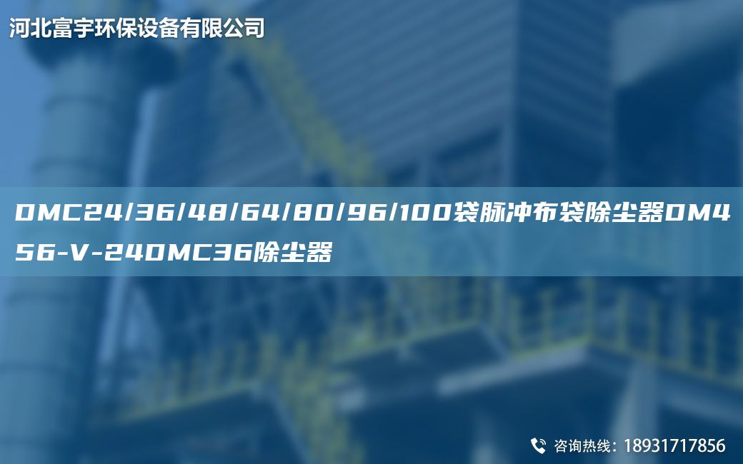 DMC24/36/48/64/80/96/100袋脉冲布袋除尘器DM456-V-24DMC36除尘器