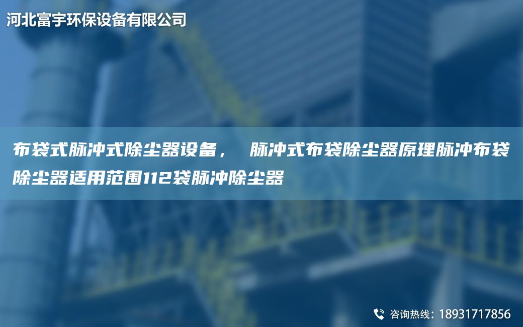 布袋式脉冲式除尘器设备， 脉冲式布袋除尘器原理脉冲布袋除尘器适用范围112袋脉冲除尘器