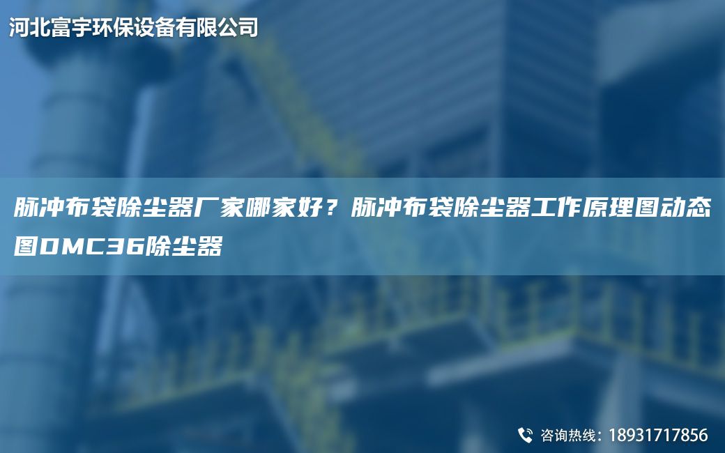 脉冲布袋除尘器厂家哪家好？脉冲布袋除尘器工作原理图动态图DMC36除尘器