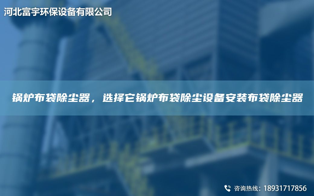 锅炉布袋除尘器，选择它锅炉布袋除尘设备安装布袋除尘器