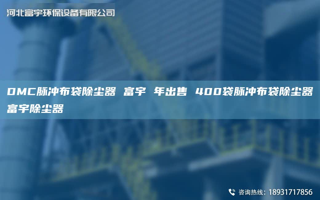 DMC脉冲布袋除尘器 富宇 NA出售 400袋脉冲布袋除尘器富宇除尘器