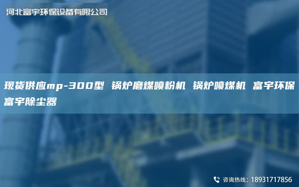 现货供应mp-300型 锅炉磨煤喷粉机 锅炉喷煤机 富宇环保富宇除尘器