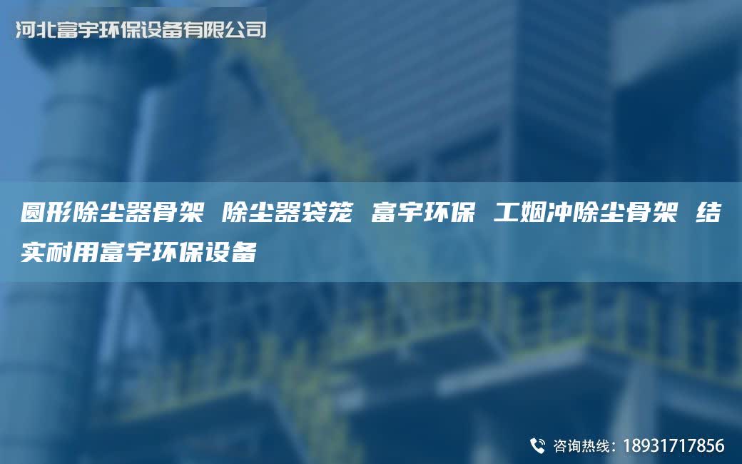 圆形除尘器骨架 除尘器袋笼 富宇环保 工姻冲除尘骨架 结实耐用富宇环保设备