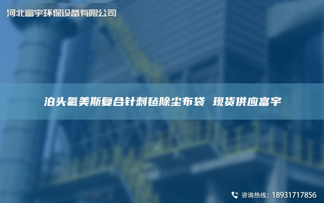 泊头氟美斯复合针刺毡除尘布袋 现货供应富宇