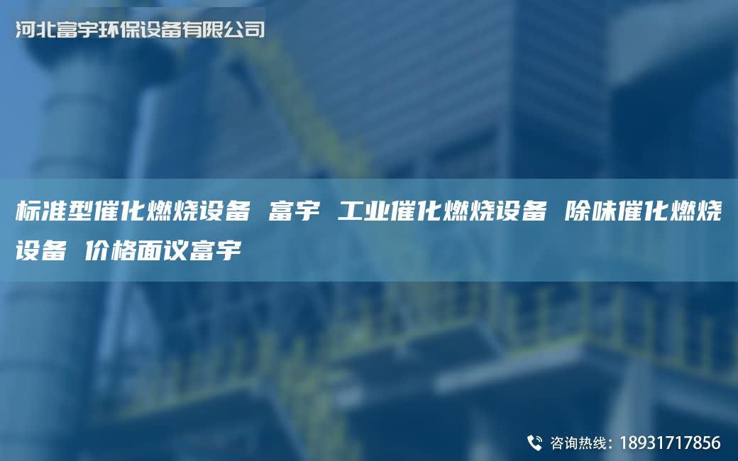 标准型催化燃烧设备 富宇 工业催化燃烧设备 除味催化燃烧设备 价格面议富宇
