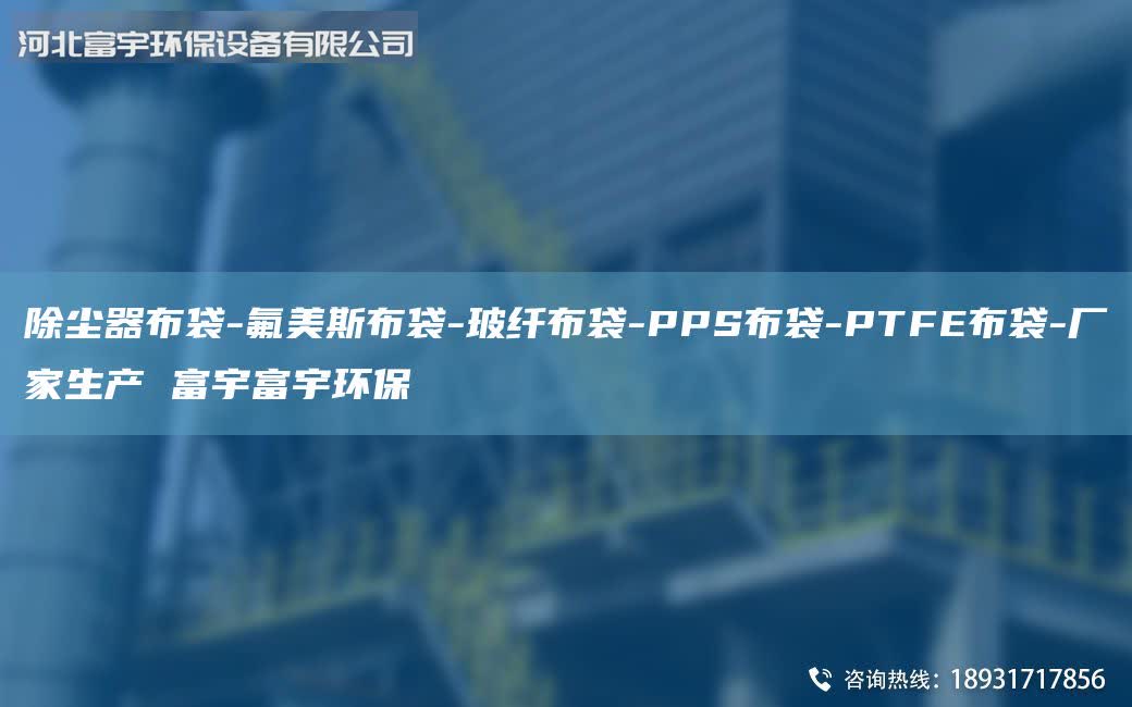 除尘器布袋-氟美斯布袋-玻纤布袋-PPS布袋-PTFE布袋-厂家生产 富宇富宇环保