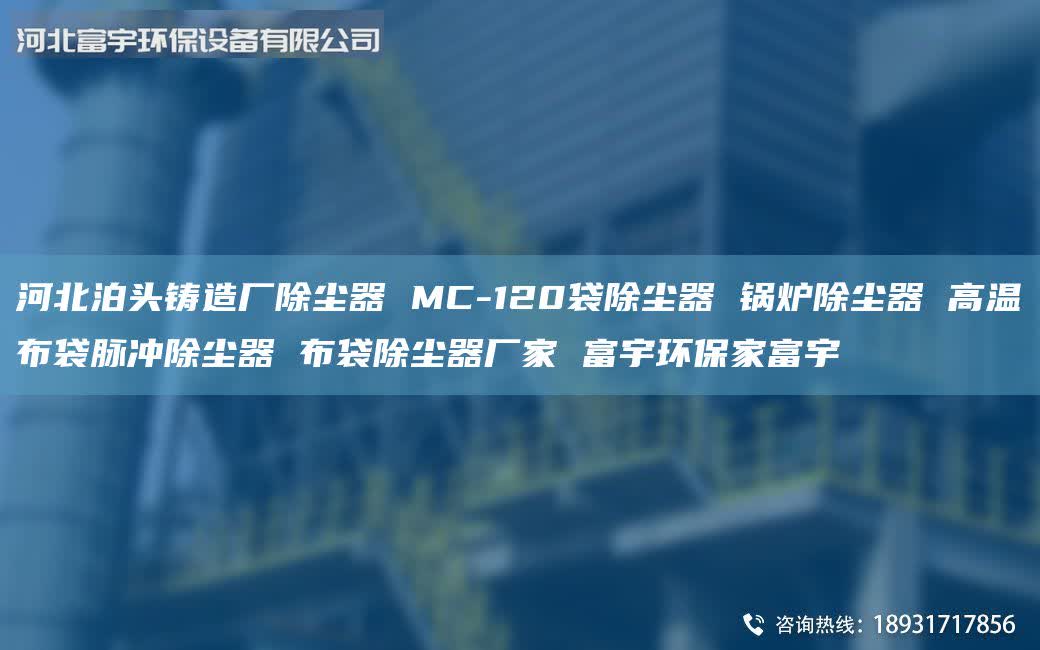 河北泊头铸造厂除尘器 MC-120袋除尘器 锅炉除尘器 高温布袋脉冲除尘器 布袋除尘器厂家 富宇环保家富宇
