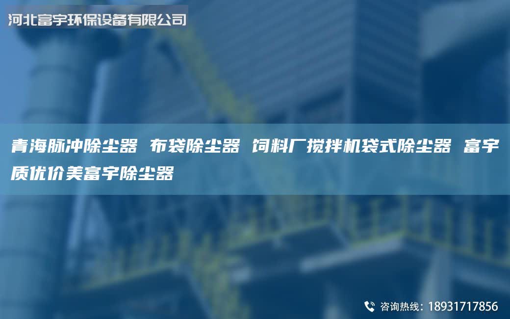 青海脉冲除尘器 布袋除尘器 饲料厂搅拌机袋式除尘器 富宇质优价美富宇除尘器