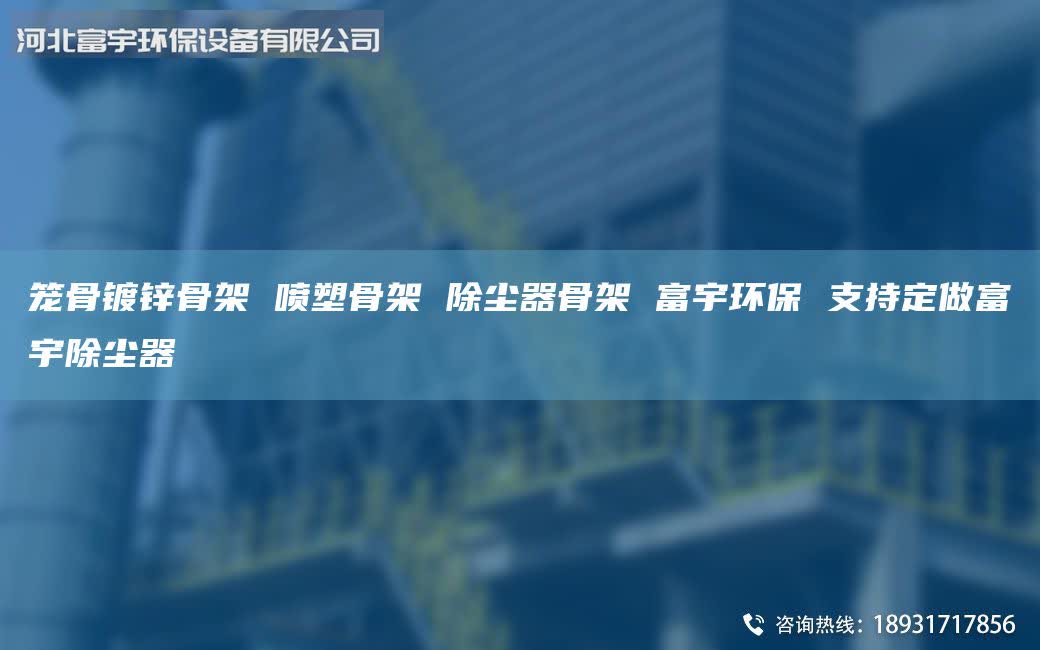 笼骨镀锌骨架 喷塑骨架 除尘器骨架 富宇环保 支持定做富宇除尘器