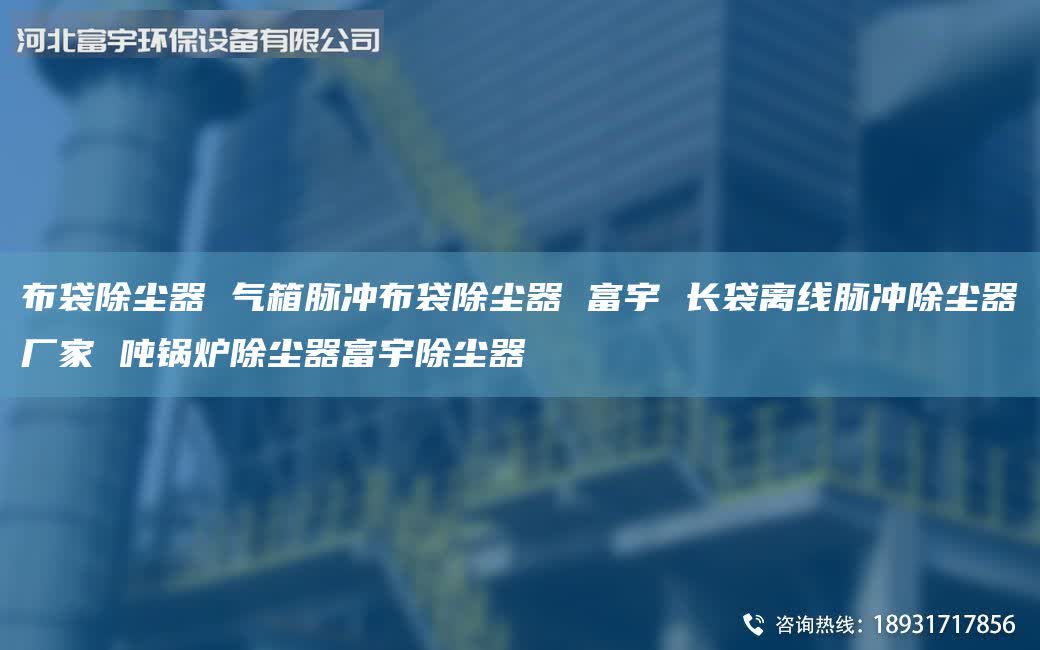 布袋除尘器 气箱脉冲布袋除尘器 富宇 长袋离线脉冲除尘器厂家 吨锅炉除尘器富宇除尘器