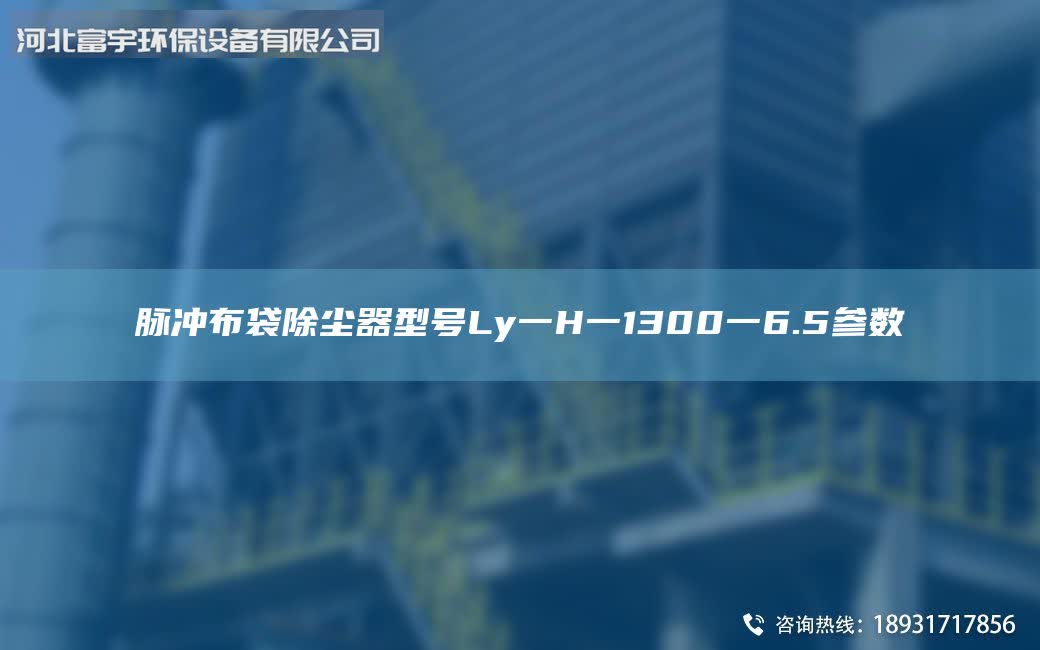 脉冲布袋除尘器型号Ly一H一1300一6.5参数