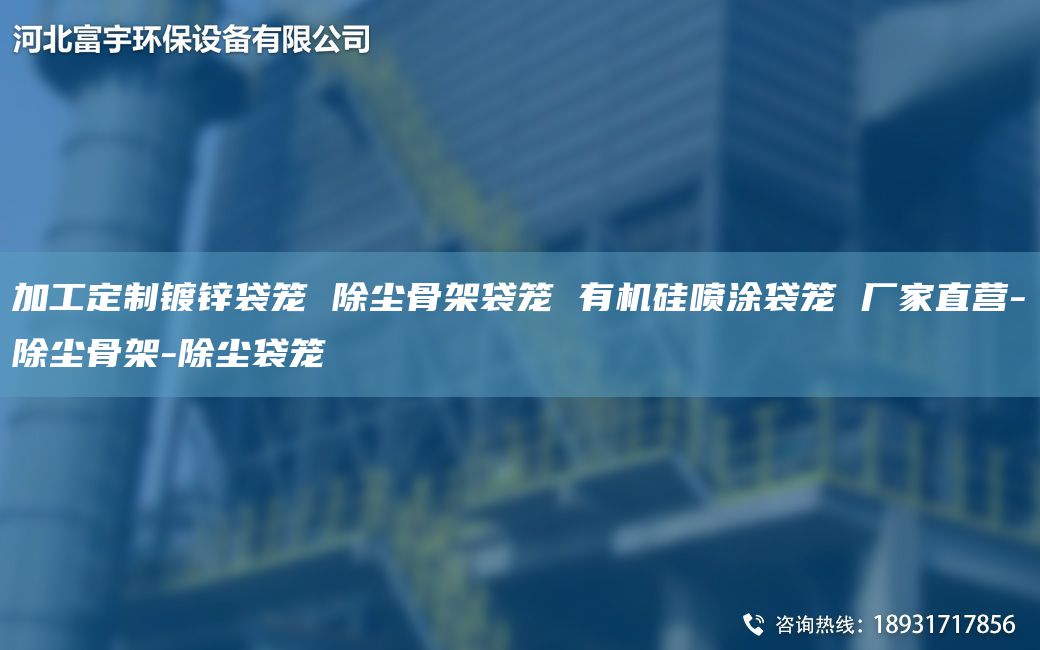 加工定制镀锌袋笼 除尘骨架袋笼 有机硅喷涂袋笼 厂家直营-除尘骨架-除尘袋笼