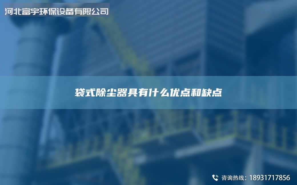 袋式除尘器具有什么优点和缺点