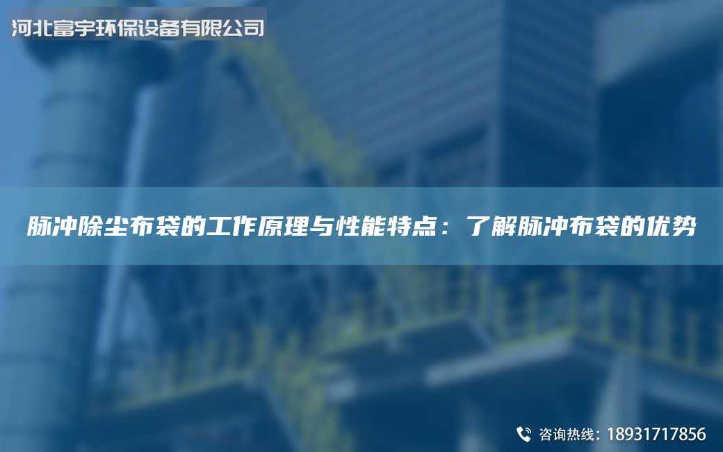 脉冲除尘布袋的工作原理与性能特点：了解脉冲布袋的优势